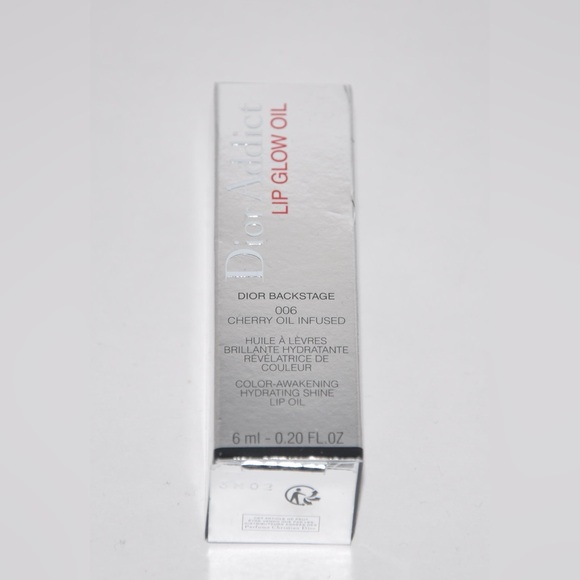 Dior Addict Backstage Lip Glow Oil Cherry Oil 006 Berry Full Size New In Box - Picture 3 of 4